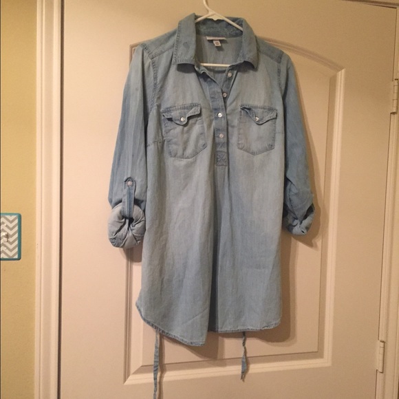 Denim top