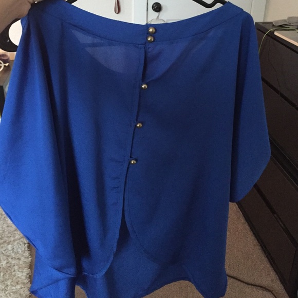 Royal Blue top. - Picture 2 of 2