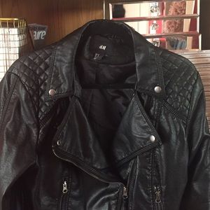H&M Jackets & Coats - H&M faux leather jacket H&M Jackets & Coats - H&M faux leather jacket