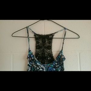 Forever 21 Lace Racerback Tank