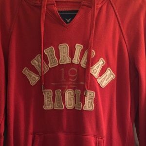 Orange American Eagle hoodie