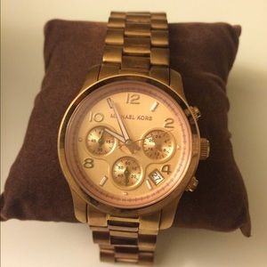 Michael Kors Rose gold watch