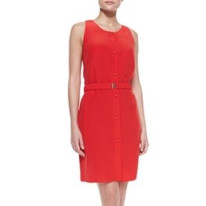 Magaschoni Sleeveless Button-Front Dress 2