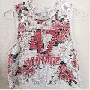 Vintage crotchet top