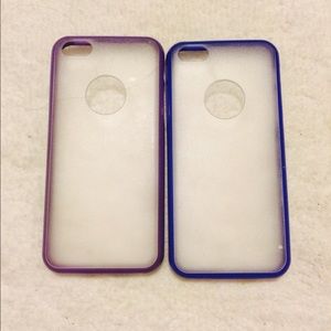 [two] iPhone 5c protective covers ~