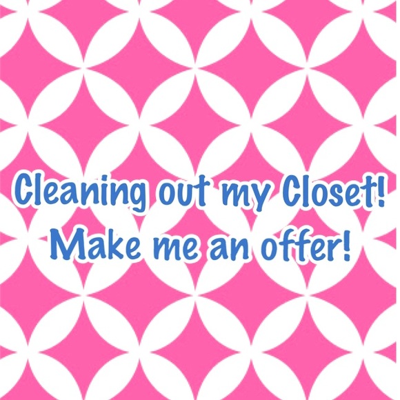 Cleaning Out My Closet!