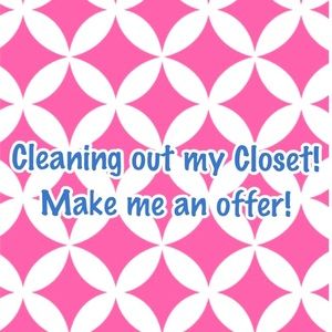 Cleaning Out My Closet!