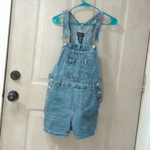Denim overalls