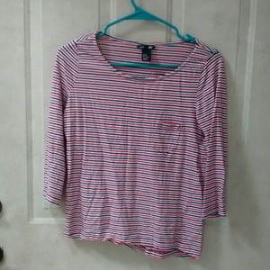 Quarter sleeve cotton top