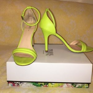 Neon Green Minimalist Heel