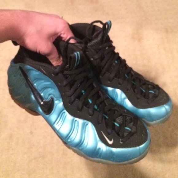 Nike foamposite "Electric Blue"