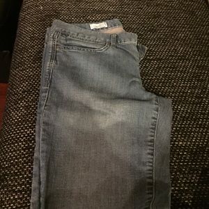 Skinny cropped jeans