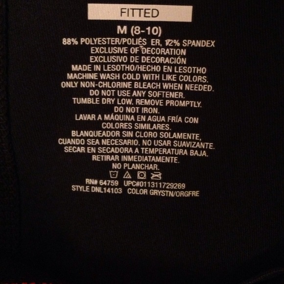 Medium Fitted Fitness Capri - Picture 4 of 4