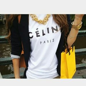 So cute! Celine t shirt