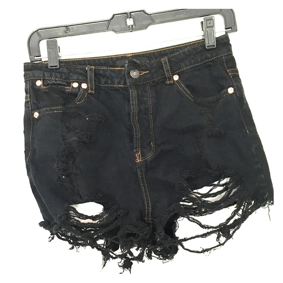 Forever 21 high waisted ripped shorts