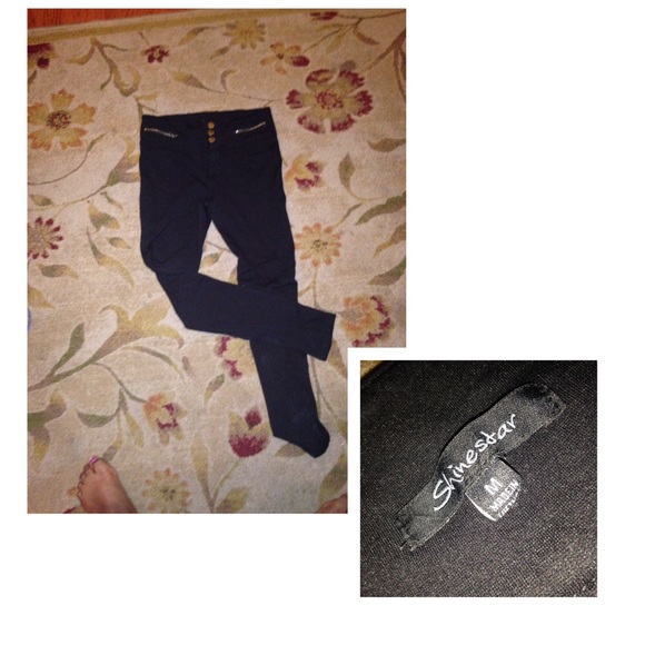 Black High Waist Pants
