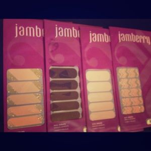 Jamberry nail adhesives