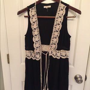 Boutique dress vest