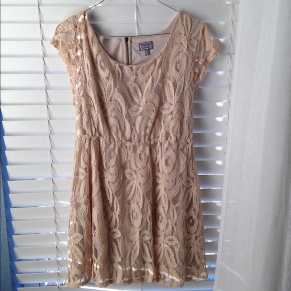 Tan Dress