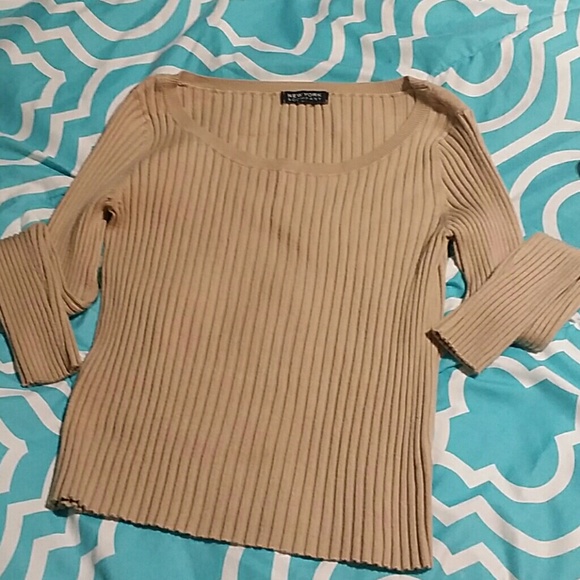 Tan sweater