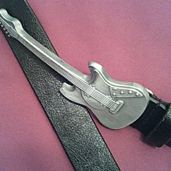 SOLD Electric guitar fashion belt - Picture 3 of 4