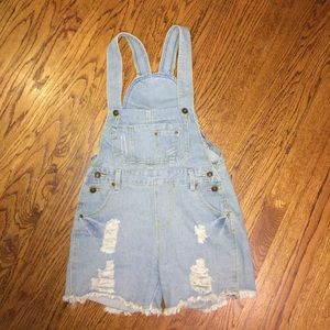 Jean overalls