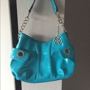 Nicole by Nicole Miller Teal Purse