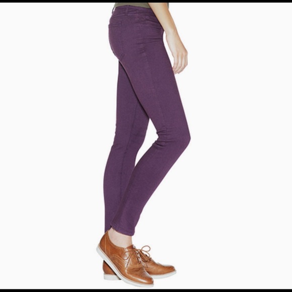 Stylemint Lola Skinny Jeans - Eggplant, Size 30