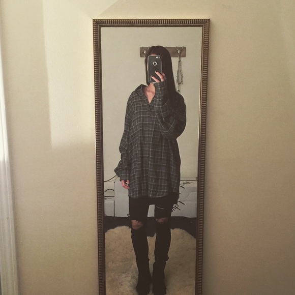 🚫Sold🚫🌵Vintage Plaid Flannel - Picture 3 of 4