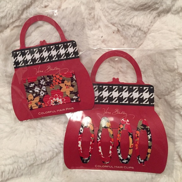 Vera Bradley clips and pins!