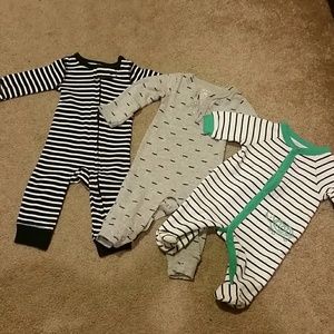 :::FLASH SALE:::  3 CARTER'S PAJAMAS
