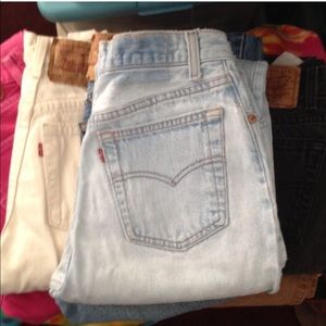 Levi high waisted jeans