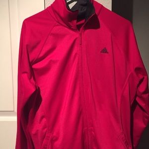 Pink/ Maroon Zip up Jacket