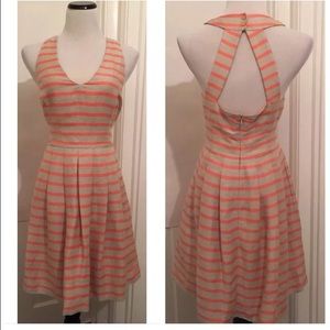 NWT Banana Republic Striped Linen Dress size 12