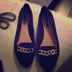 Black flats