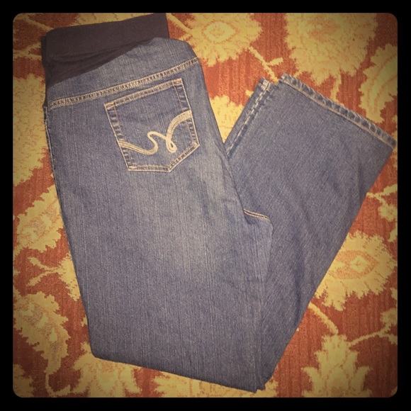 Motherhood maternity jeans!