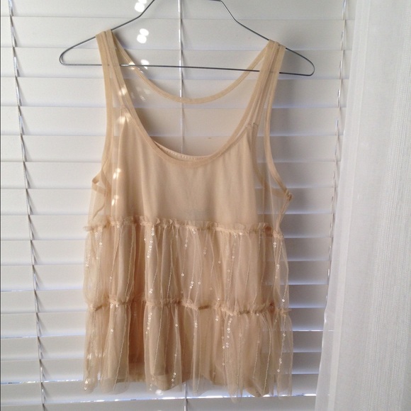 Blouse Tank (Tan)