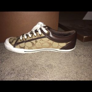 Coach sneakers.