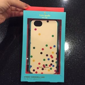 Kate spade confetti iPhone 6/6s case