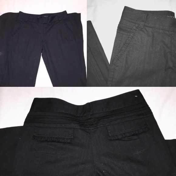 NWT Development black pants with ruffles - Picture 2 of 2