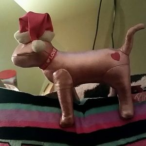 Victoria Secret Santa Dog