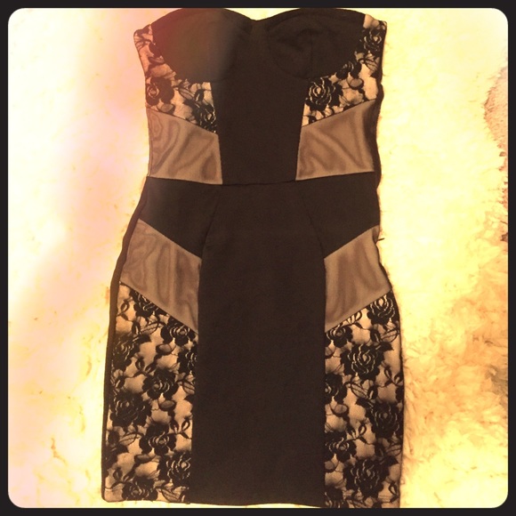 Beautiful black lace dress