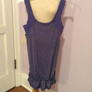 Purple Lululemon workout tank top