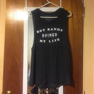 Boy bands ruined my life tee