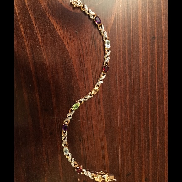 Gemstone bracelet
