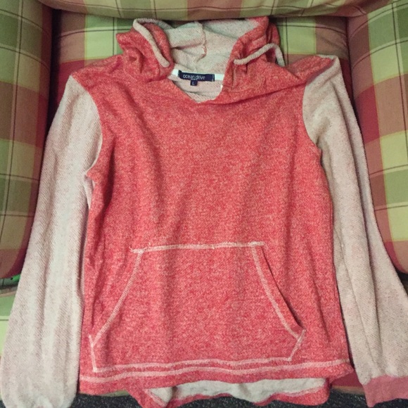 Cute Pink Jersey Sweatshirt / Hoodie