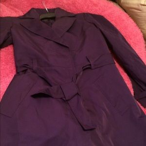Eggplant Jones NY Trench Coat