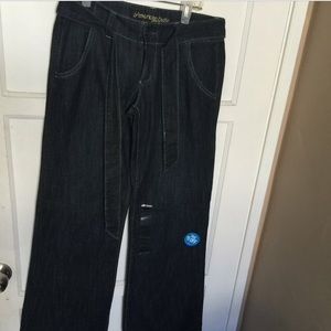 American eagle wide jeans