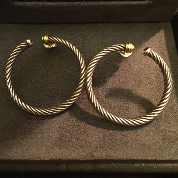 Authentic David Yurman Bypass Earrings.