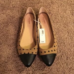 Polka dot flats